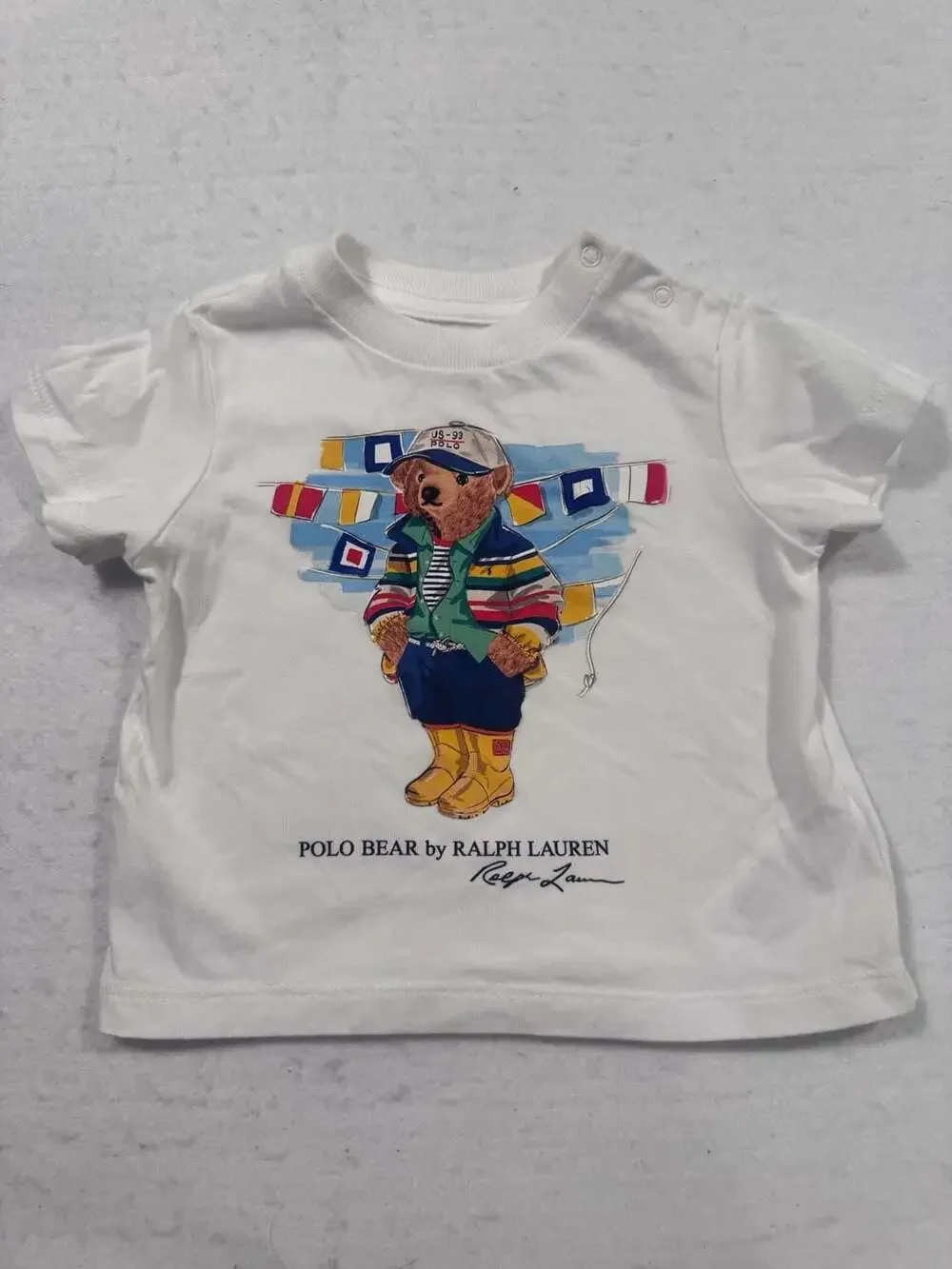Polo Ralph Lauren Polo Bear Jersey T-Shirt Baby Size 3M